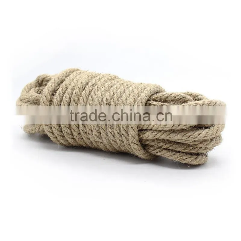 Sexy toys jute rope .bondage game toys for body handcuff