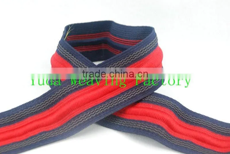 knitted elastic with a cord in the center