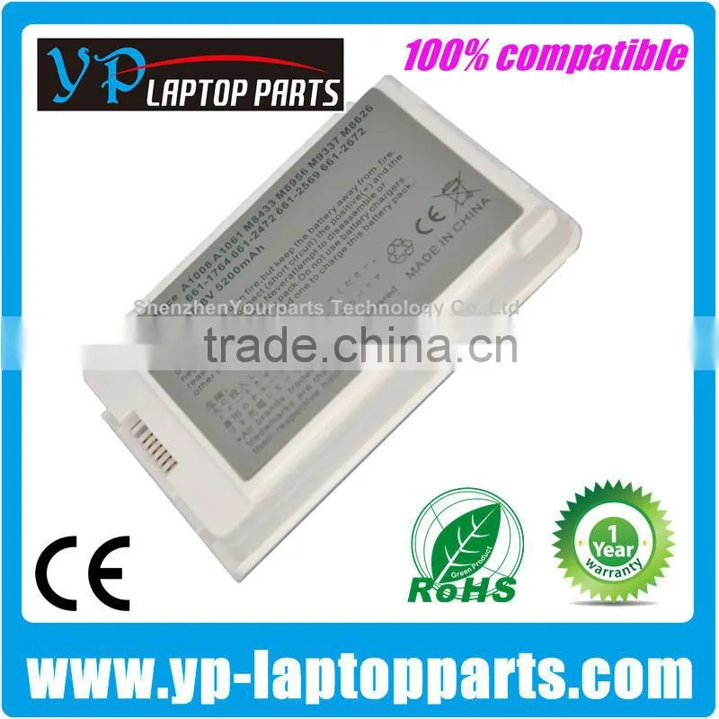 For Apple A1061 battery li-ion battery A1008 M8403 M9337GM 8433GB M8860J/A M8758S/A M8956 M9337 M8433 M9623 compatible battery