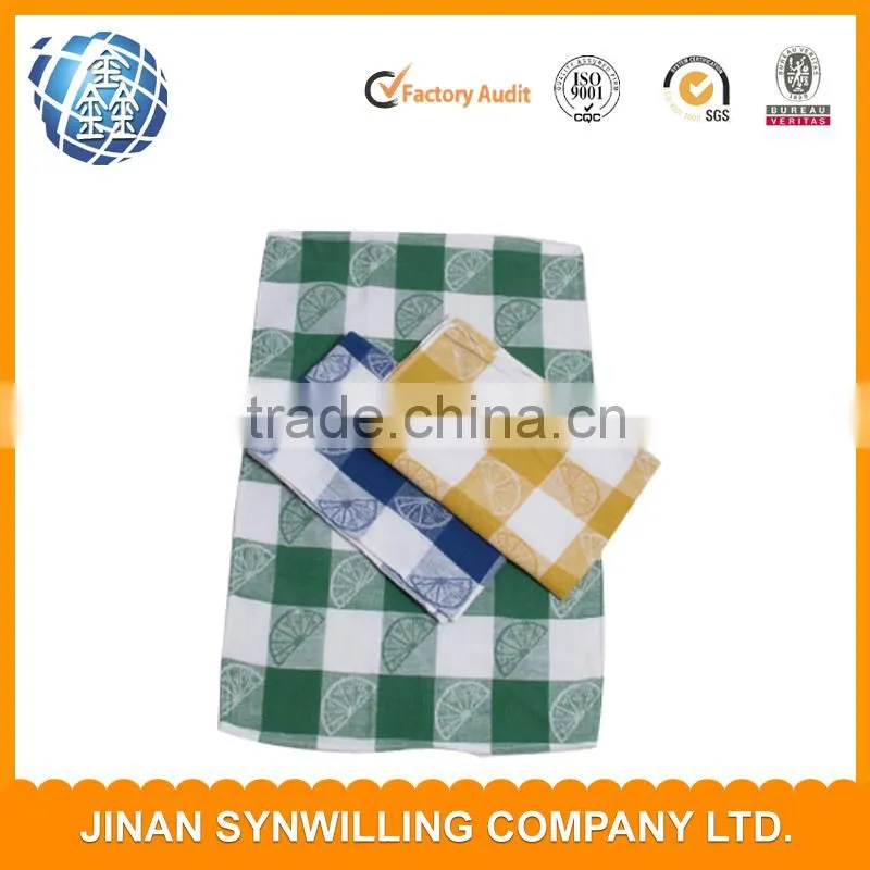 towel in stock factory price wholesale cotton tea towel fabric