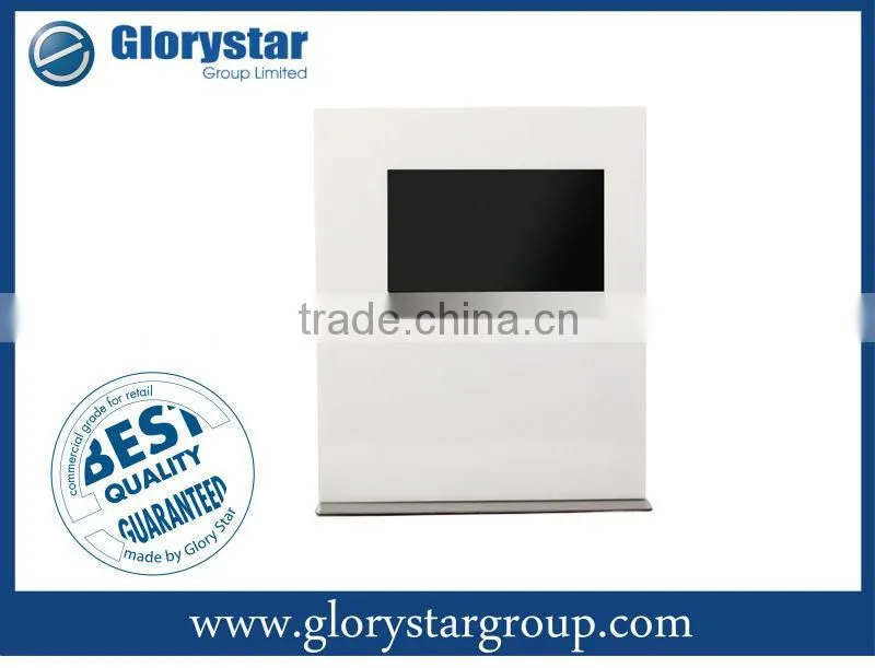 7" advertising display stand for retailer customer