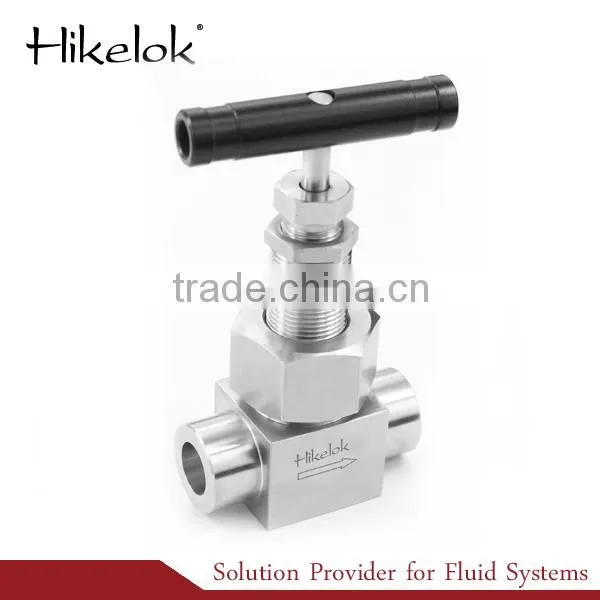 DN25 Twin Ferrules Needle Valve Union-bonnet Needle Valve SS316 Needle Valve