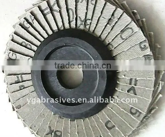 abrasive wheel flap disc for metal polish , stainless steel grinding