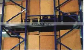 Small Warehouse Push Back Rack for Cargo with Few Categories
