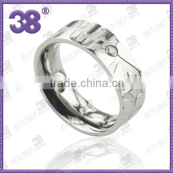 2013 newest wedding designs shinny polished rings