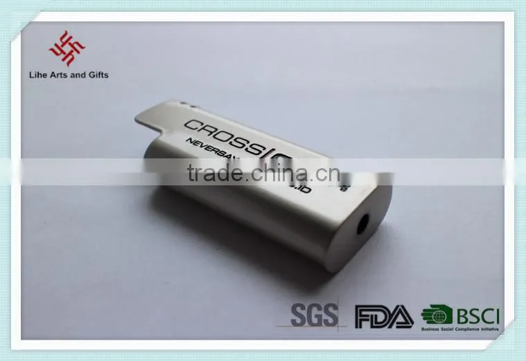 Cross over Excellent Quality Cheap metal cigar lighter sleeve