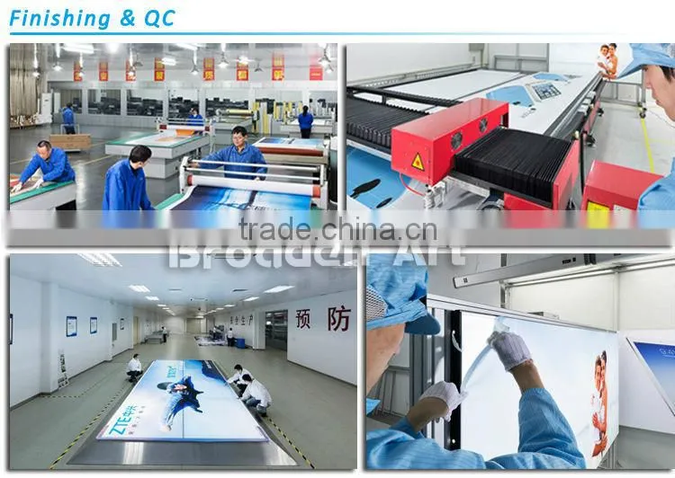 powder coated fence frontlit banner printing