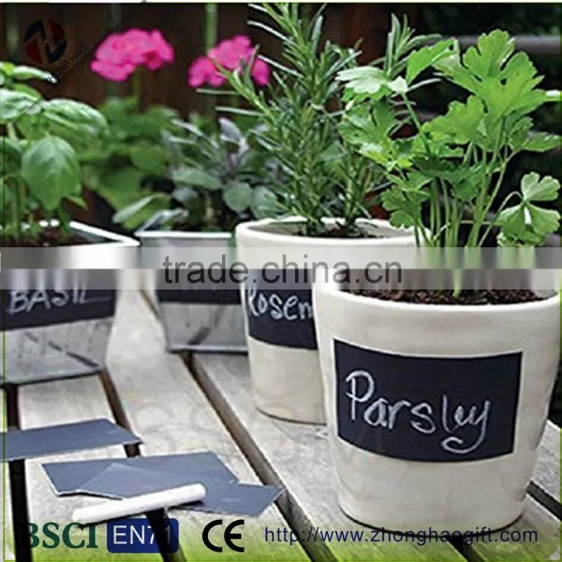 Promotional popular wholesale die cut chalkboard stickers