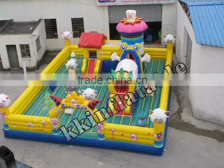 popular inflatable outdoor game suitable for children's inflatable fun city park