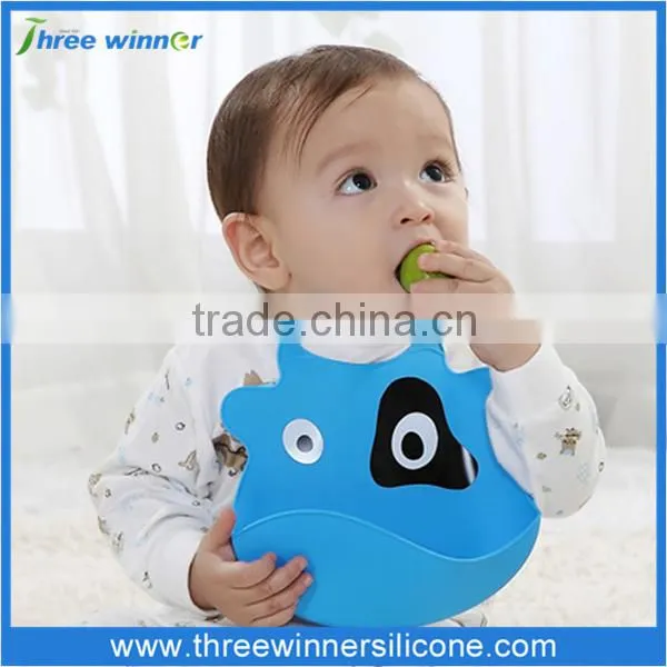 hot sale silicone bib fashion wholesaele baby bib custom