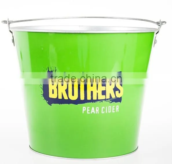Corona CMYK logo metal ice bucket beer ice bucket