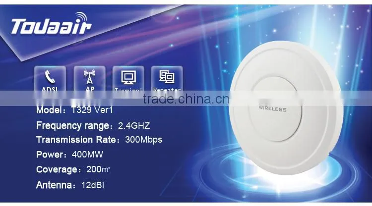 2.4ghz wifi cover smart home wireless ceiling router