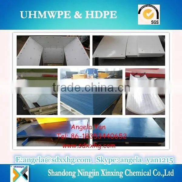 China supplier for UHMWPE coal mining liner board