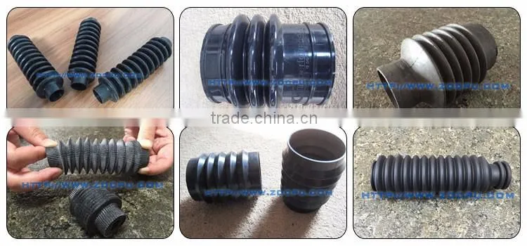 Great quality custom made waterproof rubber flexible bellow
