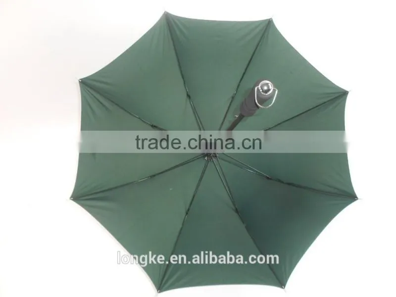 solid color soft touching foam eva handle golf umbrella fiberglass shaft