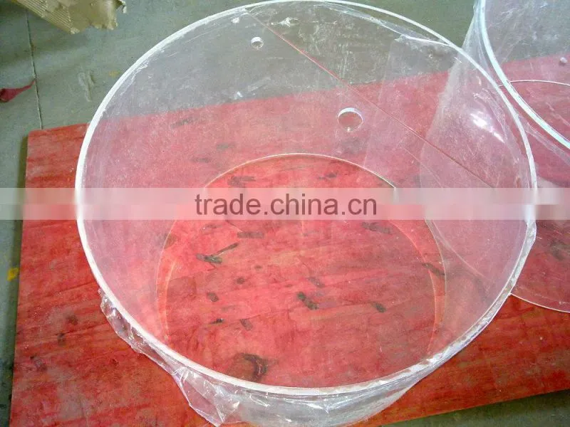 Round Glass Acrylic Aquarium Tank
