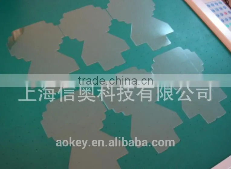 paper box cutting machine with laser position