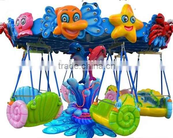 Funfair rides Amusement park equipment flying chair / Amusement rides swing carousel for sale
