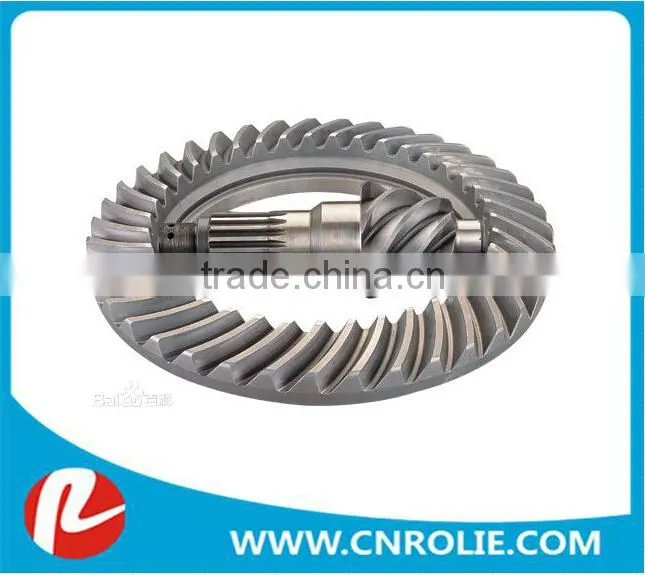 transmission gear heat trentment spiral shaft daihatsu with ratio 7:41 oem 41201-87329 Crown wheel pinion
