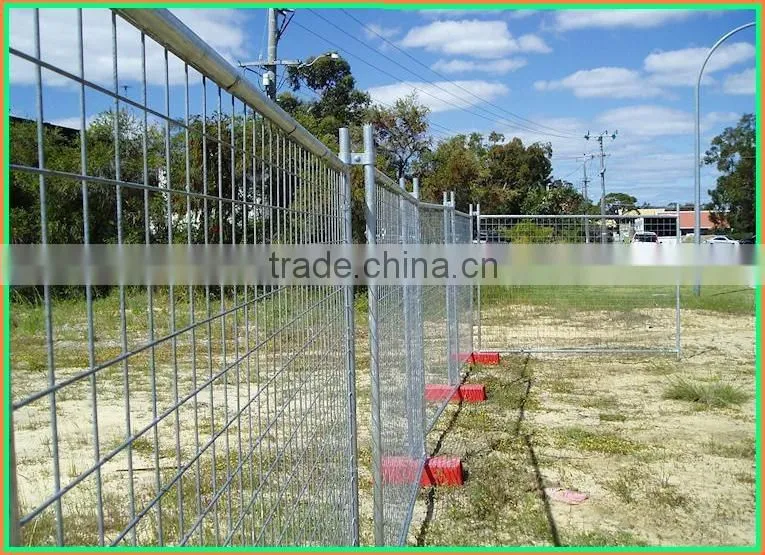 hot dipped galvanized temporary fence