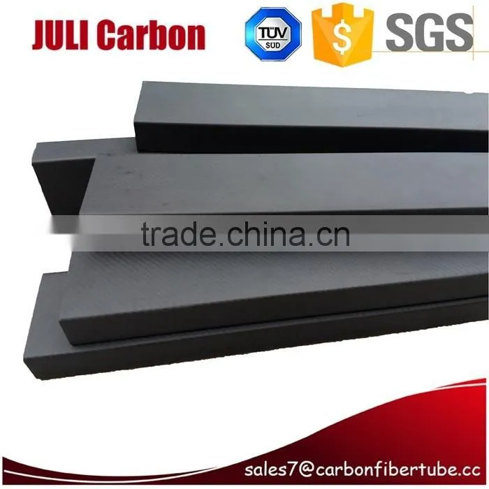 Military quaiity 3k carbon fiber square tube for military factory