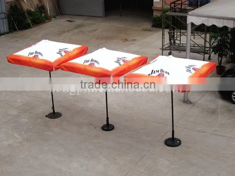 china supplier garden used 2x2m square patio umbrella