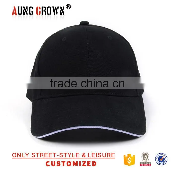 custom your design blank baseball cap