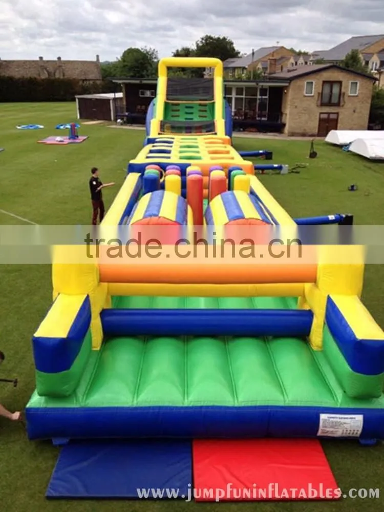 12 years factory inflatable obstacle courses/inflatble tunnel obstacle adults interesting kids inflatable bouncer obstacle