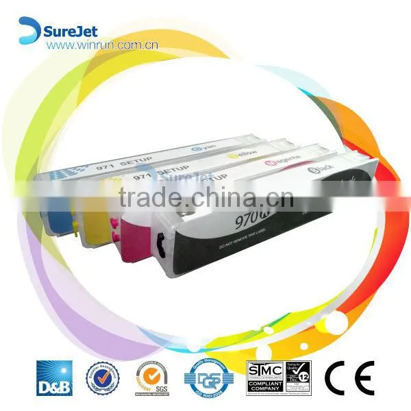 china supplier SureJet printer ink cartridge for HP970 / HP971