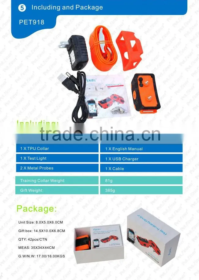Dog Remote Shock Collor for Dogs - Small/Medium/Large dogs