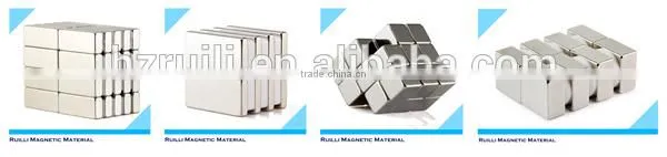 Square with hole magnet, neodymium square magnet,square magnet