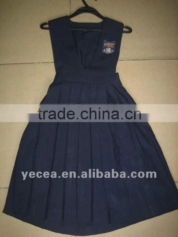 Hot selled school uniforms plaid skirts