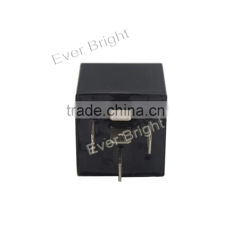Factory price black waterproof auto relay,40a/14vdc relay