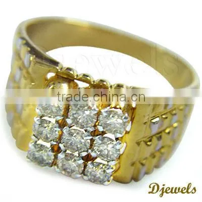 Diamond Gold Latest Gold Rings, Diamong Gents Wedding Rings, Diamond Engagement Jewellery