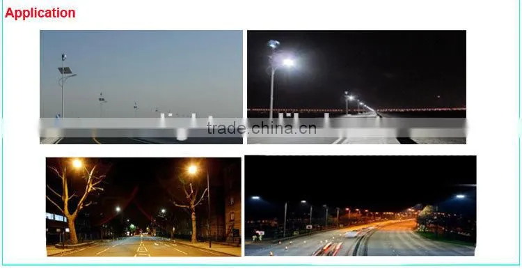 Solar LED Street Light With Gel Pack Battery