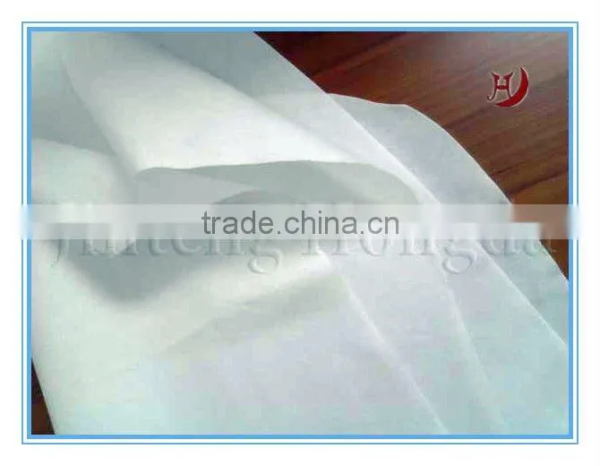 Nonwoven fabric facial mask and raw material