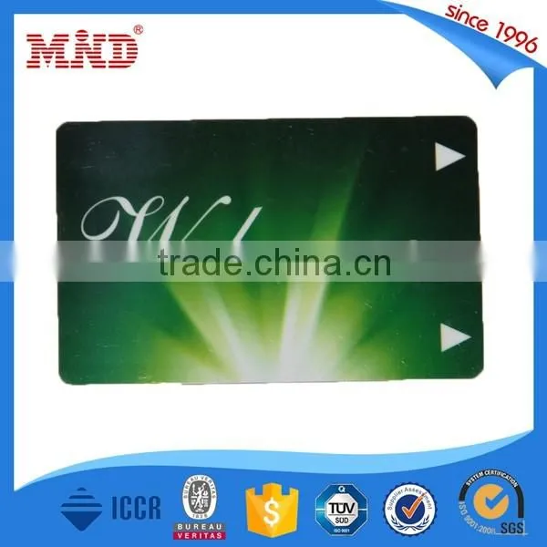 MDH146 Plastic NFC rfid magnetic stripe hotel key card