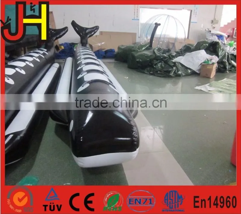 Custom Made High quality 0.9mm Inflatable Shark Boat Price For Sale