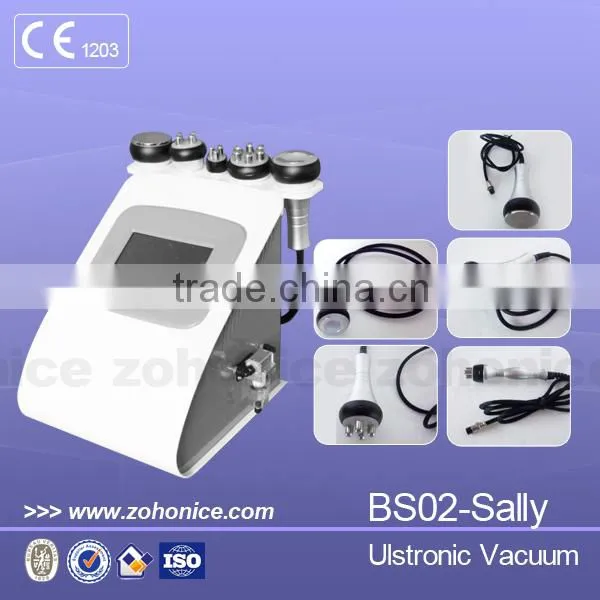 BS02 Portable 5 in 1 RF+vacuum 40k cavitation slimming machine