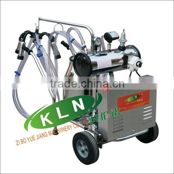 rotary vane vacuum pump trolley milking machine
