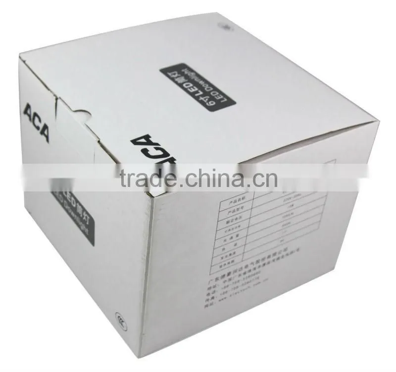 LED downlight paper packaging box