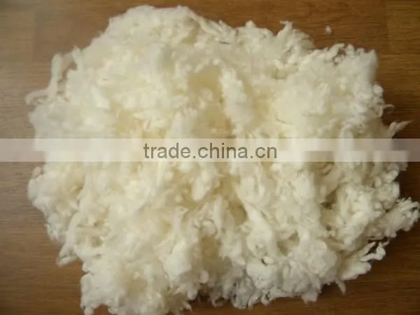 Dyed carbonized combed nerino wool fine color