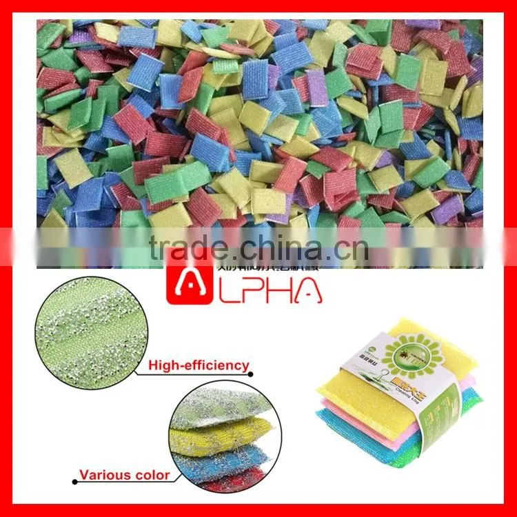 Factory supply sponge scourer pad making cutting machine/ ultrasonic welding machine