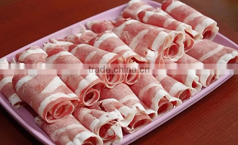Factory direct supply commercial full-automatic1mm-170mm meat thickness adjustable frozen meat cube cutting machine