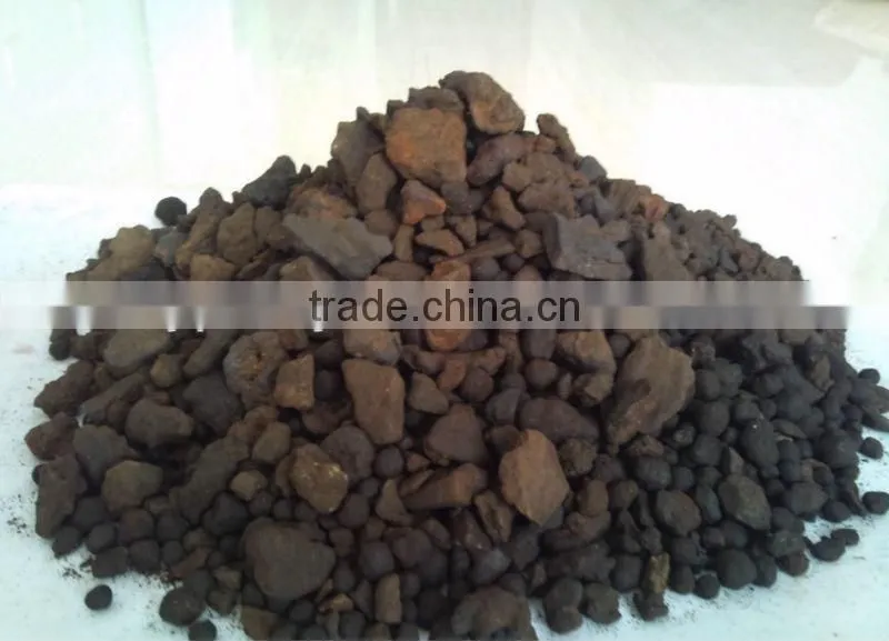8-16mm/best filter material remove Fe and Mn/MANGANESE SAND FILTER for long-term export