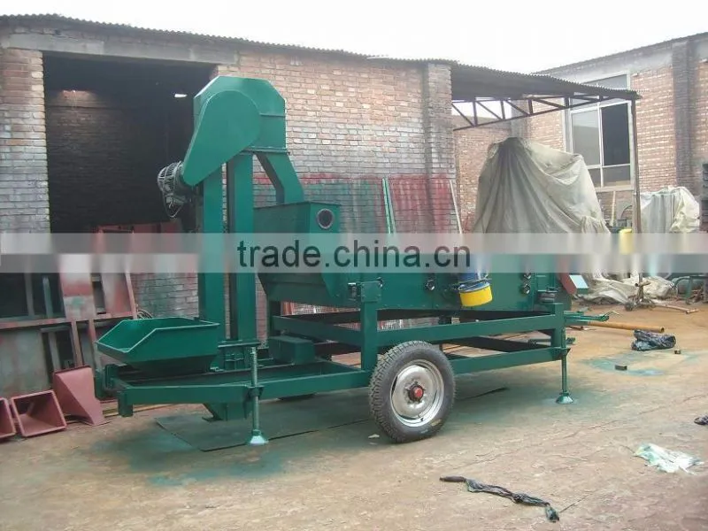 Seed calibrating (sizing) machine
