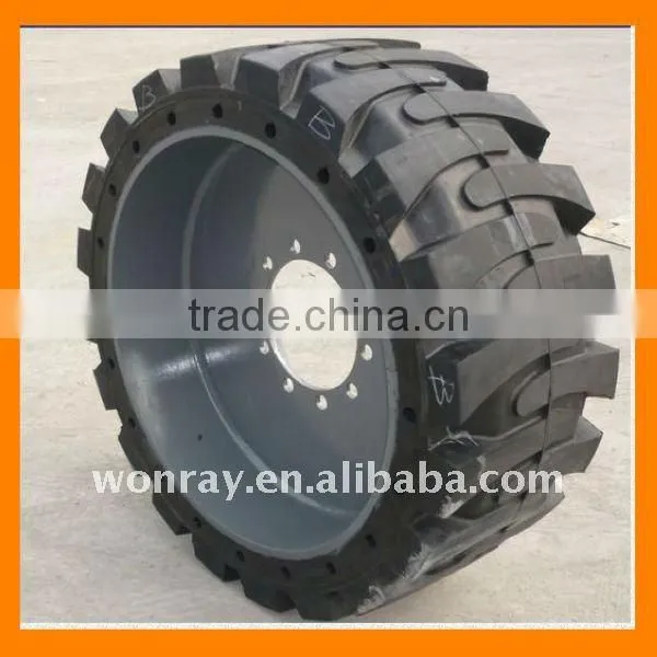 Genie aerial scissor lift solid tyre /solid tire 4.00-8