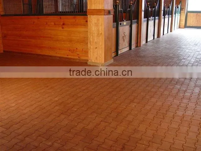 Hot !recycled rubber paver tile 23mm,45mm