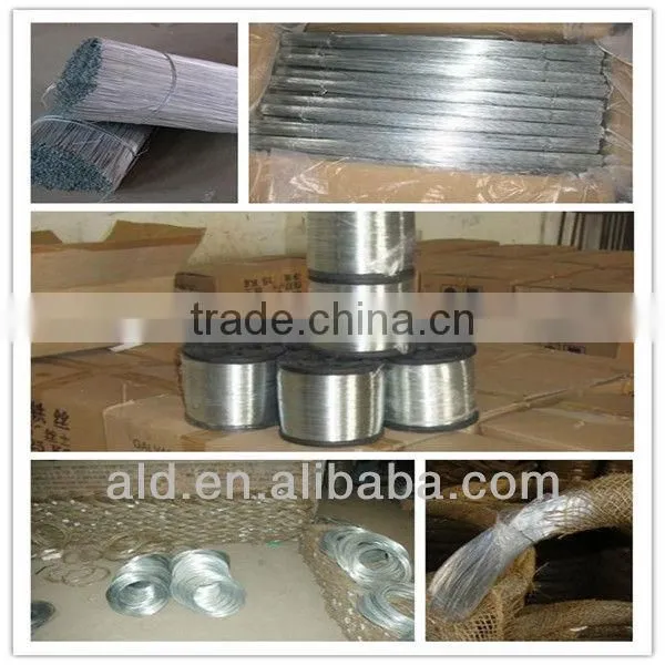 galvanized iron wire ISO9001 18 gauge galvanized wire rod