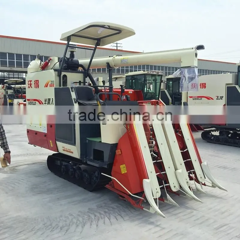 4LB-150 70hp half feeding mini price of rice harvester
